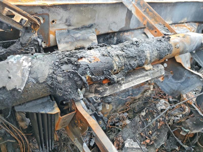 2018 Ram 1500 VIN 1C6RR7NM8JS252741 COPART salvage auction — BURN, NY - MV907A-PARTS ONLY, sold $225 on 2026-07-06 (photo 9)