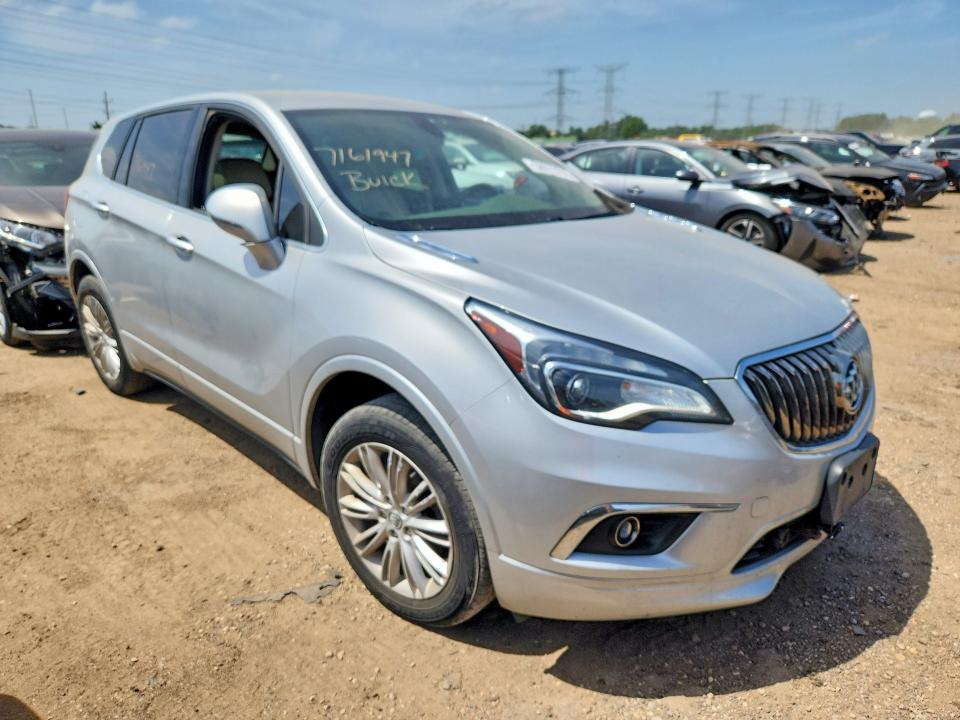 2017 Buick Envision VIN LRBFXASAXHD097289 COPART salvage auction — REAR END, Il - Salvage Certificate, sold $1,000 on 2026-07-28 (photo 4)