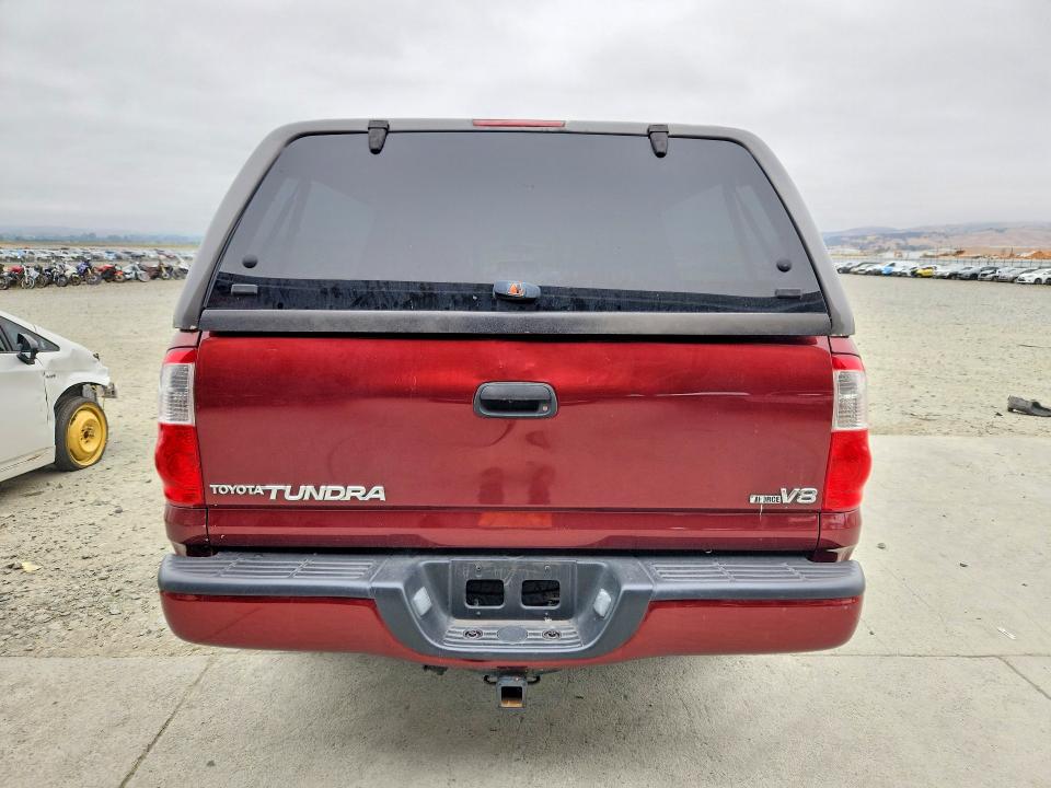 2006 Toyota Tundra VIN 5TBET38166S514574 COPART salvage auction — FRONT END, Ca - Salvage Certificate, sold $2,300 on 2026-07-16 (photo 6)