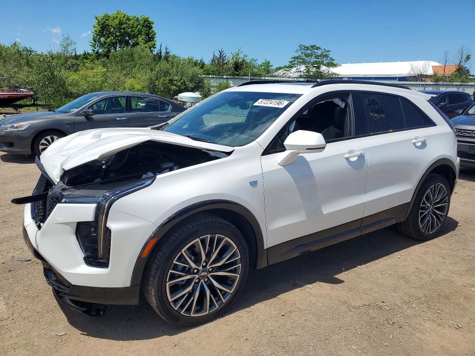 2024 Cadillac Xt4 VIN 1GYFZFR47RF100299 COPART salvage auction — FRONT END, FL - CERTIFICATE OF TITLE (P), sold $13,100 on 2026-07-16 (photo 1)