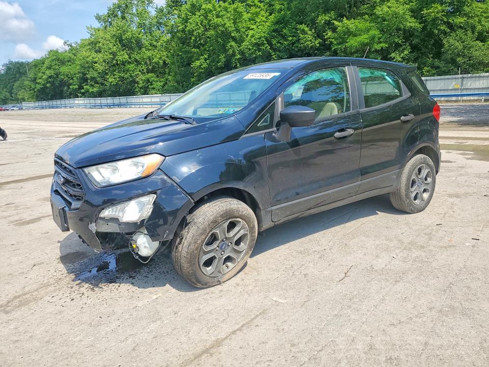 2019 Ford Ecosport VIN MAJ6S3FL3KC284884 COPART salvage auction — FRONT END, Pa - Certificate Of Salvage, sold $90 on 2026-07-23 (photo 1)