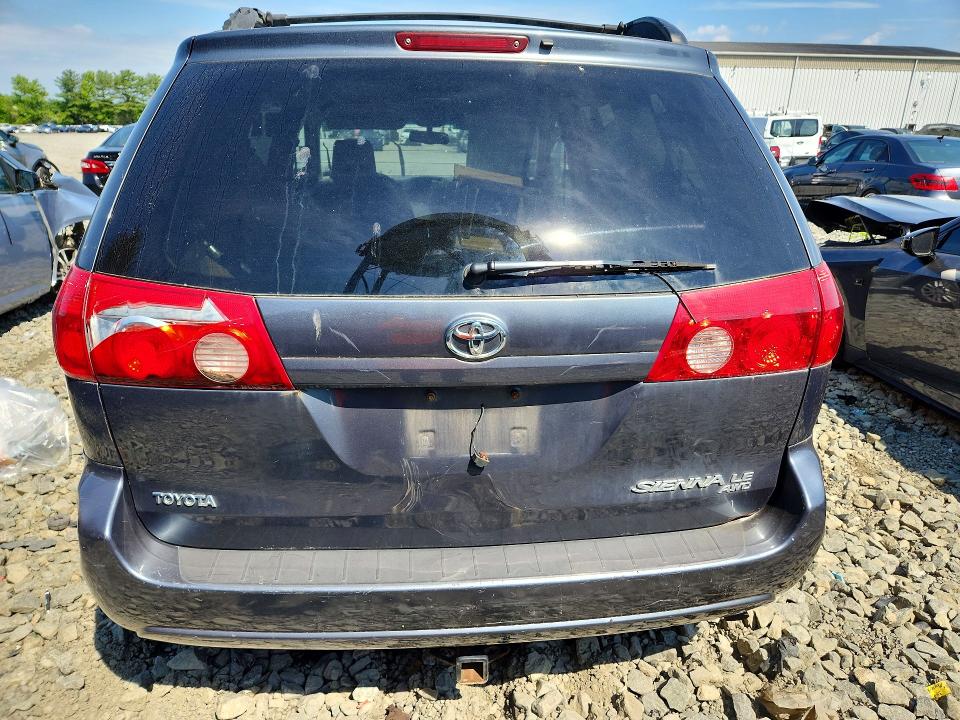 2010 Toyota Sienna VIN 5TDJK4CC1AS029839 COPART salvage auction — MECHANICAL, NJ - CERTIFICATE OF TITLE, sold $775 on 2026-07-27 (photo 6)