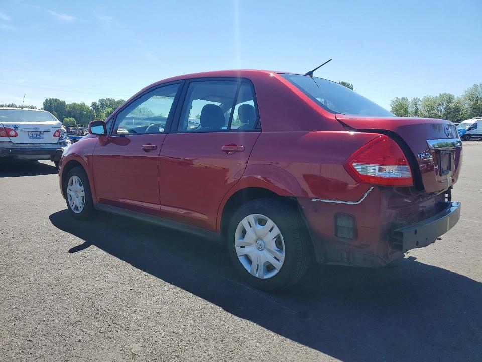2011 Nissan Versa VIN 3N1BC1AP1BL455000 COPART salvage auction — REAR END, Or - Salvage Title Certificate, sold $325 on 2026-07-22 (photo 2)