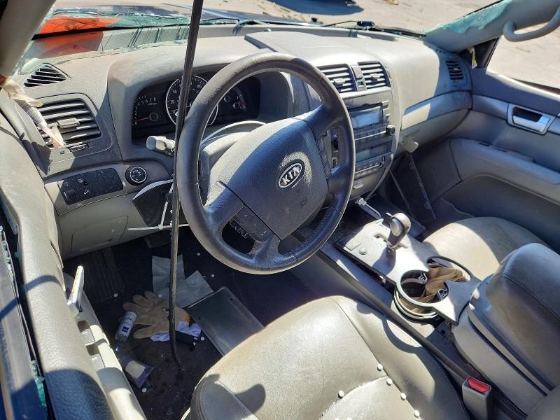 2009 Kia Mohave (borrego) VIN KNDJH741095020824 COPART salvage auction — ROLLOVER, Co - Public - Nonrepairable, sold $275 on 2026-07-13 (photo 8)