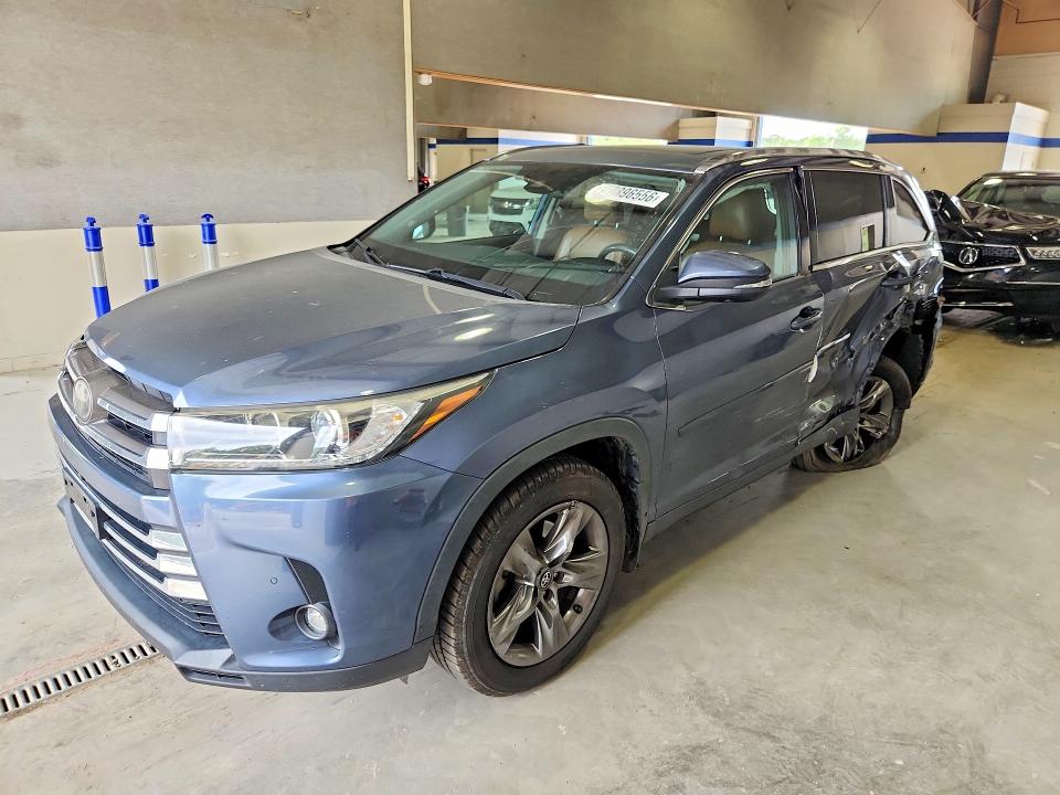 2019 Toyota Highlander VIN 5TDDZRFH6KS937699 COPART salvage auction — SIDE, Va - Cert Of Title - Salvage, sold $7,500 on 2026-07-10 (photo 1)