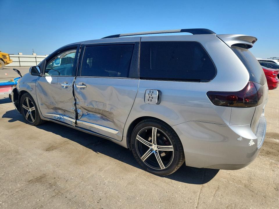 2011 Toyota Sienna VIN 5TDKK3DC6BS072863 COPART salvage auction — SIDE, Ca - Salvage Certificate, sold $1,850 on 2026-07-31 (photo 2)