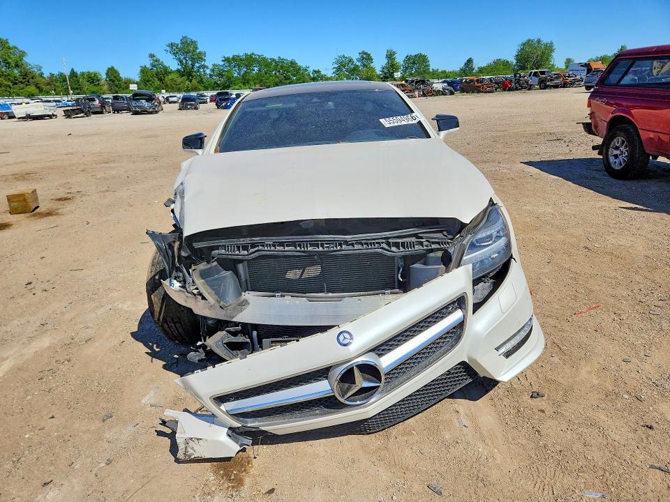 2014 Mercedes-benz Cls-klasse VIN WDDLJ9BB4EA101031 COPART salvage auction — FRONT END, Il - Salvage Certificate, sold $1,300 on 2026-07-09 (photo 5)