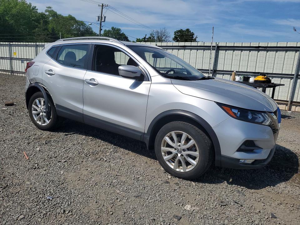 2021 Nissan Rogue VIN JN1BJ1BW3MW448977 COPART salvage auction — REAR END, Nj - Cert Of Title-Salvage, sold $4,600 on 2026-07-31 (photo 4)
