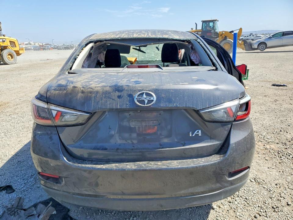 2016 Scion Ia VIN 3MYDLBZVXGY125222 COPART salvage auction — FRONT END, Ca - Salvage Certificate, sold $300 on 2026-07-31 (photo 6)