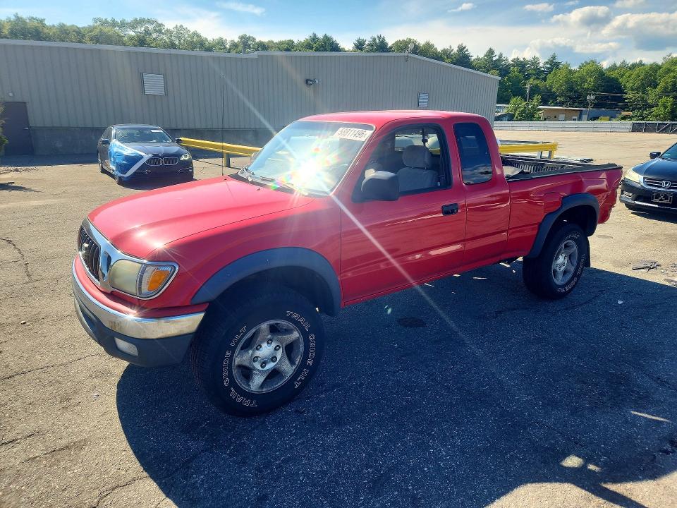 2003 Toyota Tacoma VIN 5TEWN72N83Z158751 COPART salvage auction — REAR END, RI - SALVAGE CERTIFICATE OF TITLE, sold $1,800 on 2026-07-28 (photo 1)