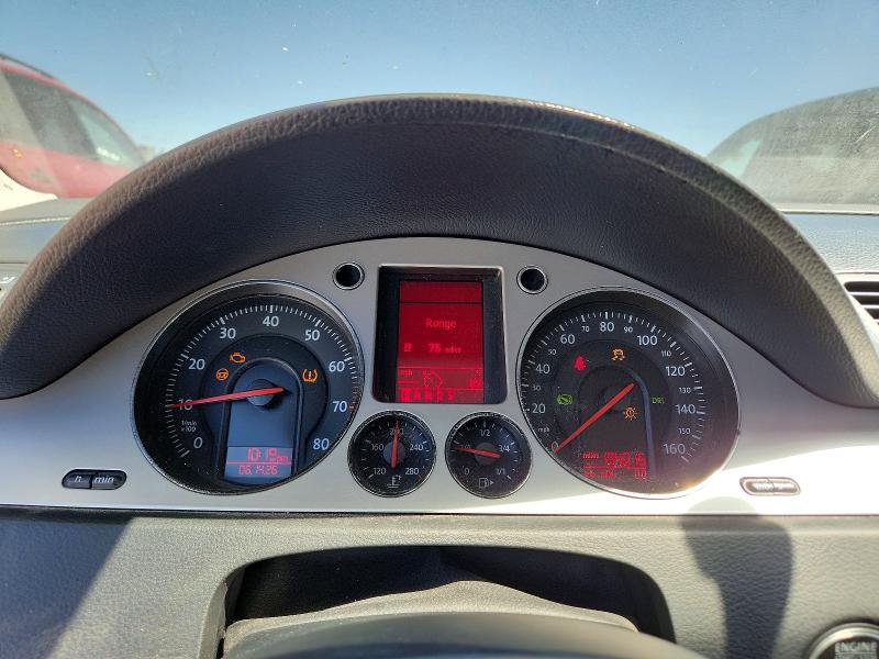 2009 Volkswagen Passat VIN WVWJK73CX9E012315 COPART salvage auction — MINOR DENT/SCRATCHES, UT - SALVAGE CERTIFICATE, sold $250 on 2026-07-31 (photo 9)
