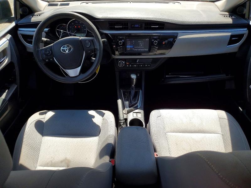 2015 Toyota Corolla VIN 2T1BURHEXFC449878 COPART salvage auction — FRONT END, Pa - Certificate Of Salvage, sold $2,000 on 2026-07-02 (photo 8)