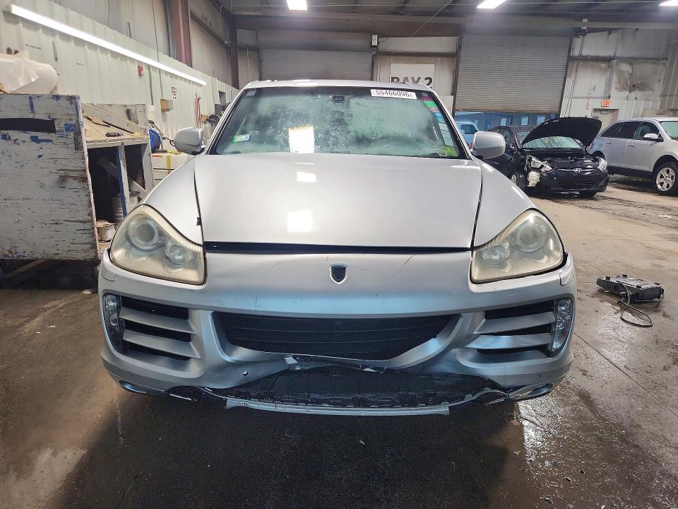 2008 Porsche Cayenne VIN WP1AA29P38LA28736 COPART salvage auction — FRONT END, Il - Salvage Certificate, sold $600 on 2026-07-16 (photo 5)