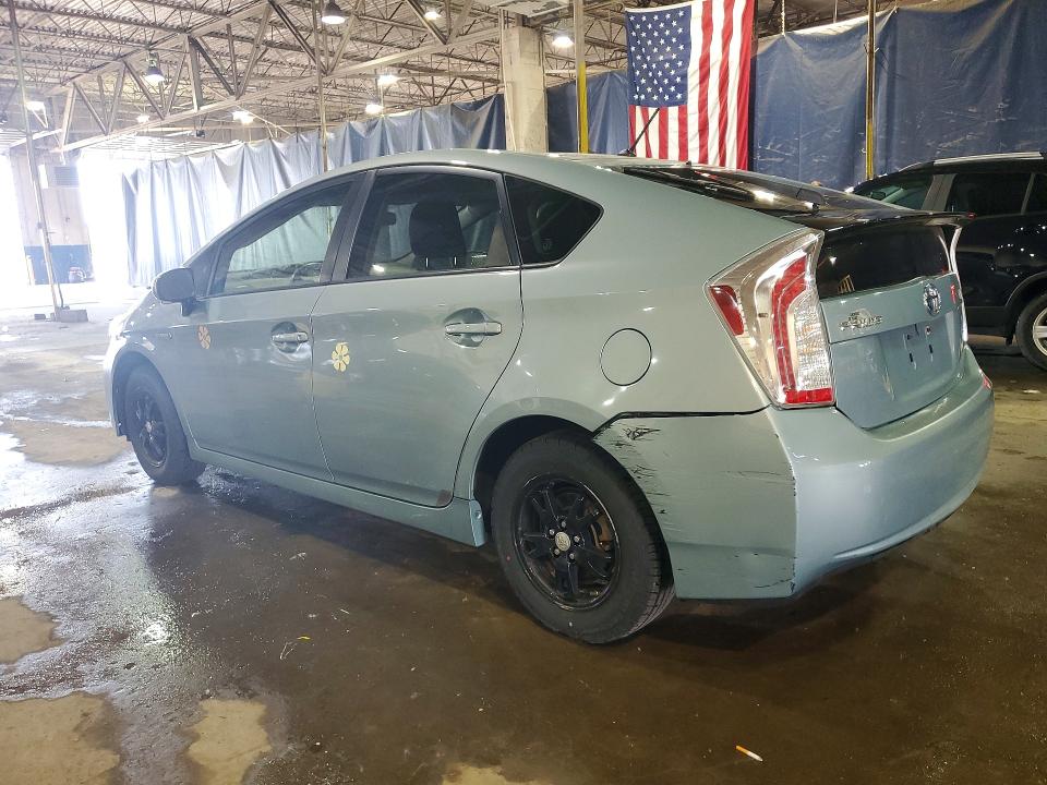 2012 Toyota Prius VIN JTDKN3DU9C1614181 COPART salvage auction — REAR END, Mi - Certificate Of Title, sold $2,050 on 2026-07-10 (photo 2)