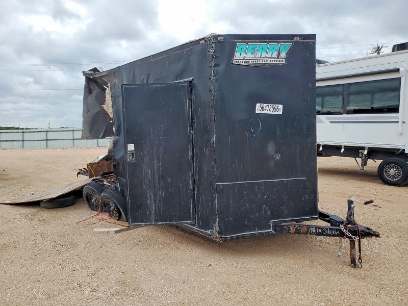 2024 Quality cargo Cargo VIN 50ZBE1163RN053059 COPART salvage auction — REAR END, TX - SALVAGE VEHICLE TITLE, sold $50 on 2026-07-27 (photo 1)