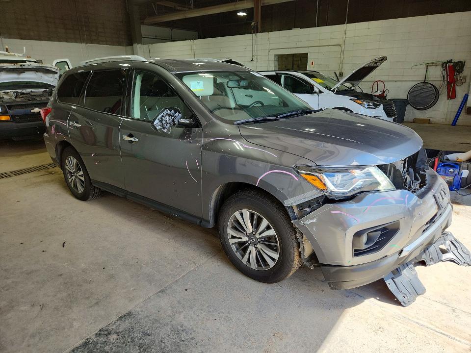 2019 Nissan Pathfinder VIN 5N1DR2MM3KC605935 COPART salvage auction — FRONT END, Mn - Cert Of Title-Salvage, sold $4,800 on 2026-07-09 (photo 4)