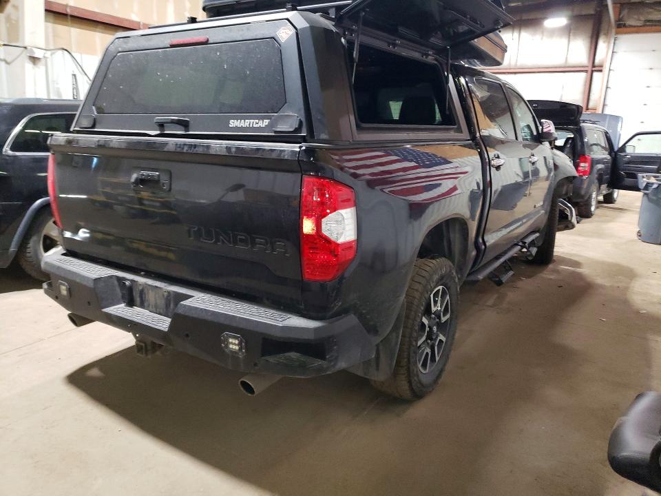 2018 Toyota Tundra VIN 5TFHY5F19JX742298 COPART salvage auction — FRONT END, Ak - Bill Of Sale- Salvage, sold $2,200 on 2026-07-07 (photo 3)