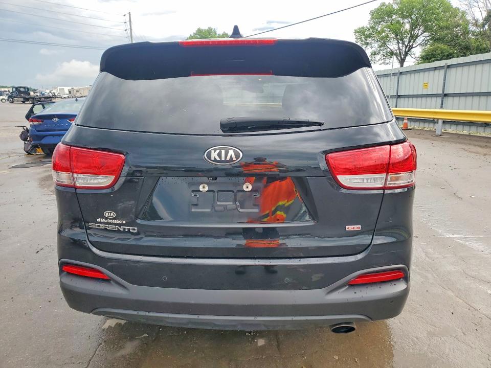 2018 Kia Sorento VIN 5XYPG4A31JG349948 COPART salvage auction — FRONT END, Tn - Salvage Certificate, sold $2,350 on 2026-07-20 (photo 6)