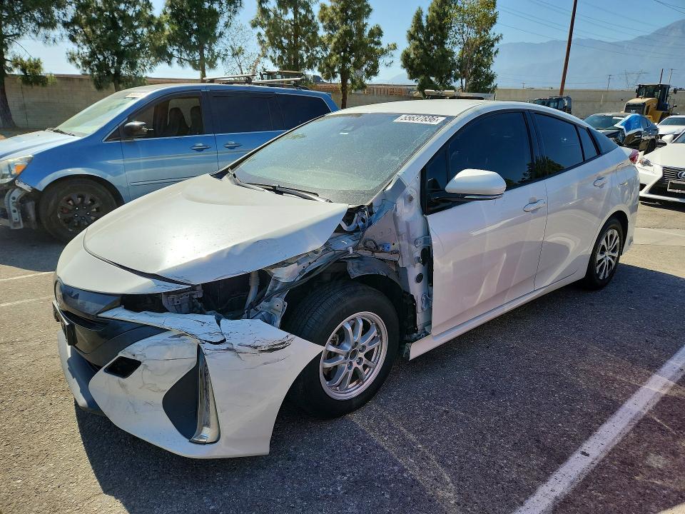 2020 Toyota Prius VIN JTDKARFP9L3163151 COPART salvage auction — FRONT END, CA - SALVAGE CERTIFICATE, sold $350 on 2026-07-21 (photo 1)