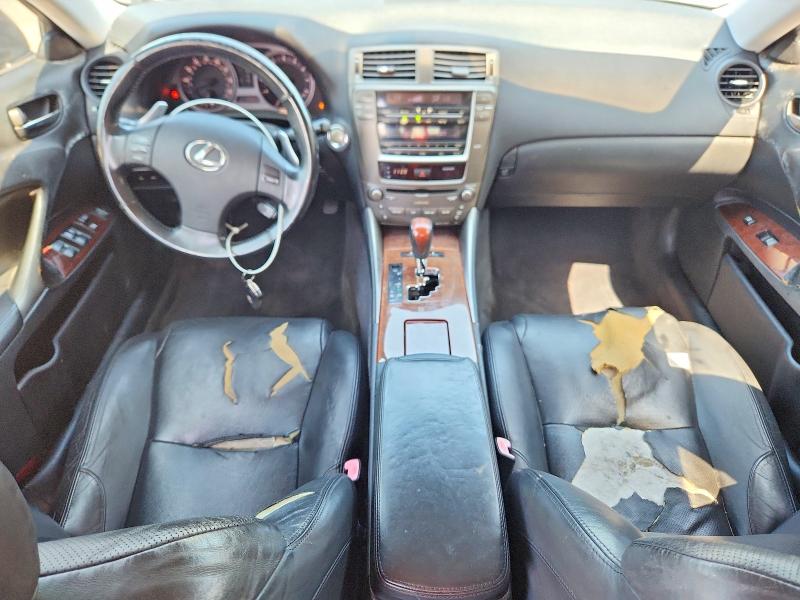 2008 Lexus Is 250 VIN JTHBK262482072681 COPART salvage auction — REAR END, FL - CERT OF TITLE SLVG REBUILDABLE, sold $275 on 2026-07-15 (photo 8)