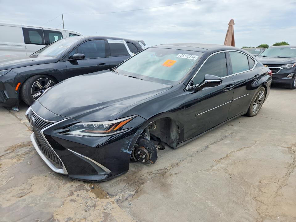2019 Lexus VIN 58ABZ1B10KU021862 COPART salvage auction — FRAME DAMAGE, Tx - Certificate Of Title, sold $10,400 on 2026-07-02 (photo 1)
