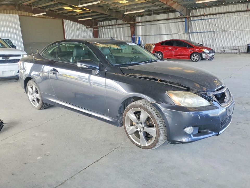 2010 Lexus Is 250 VIN JTHFF2C27A2507323 COPART salvage auction — FRONT END, Ca - Salvage Certificate, sold $550 on 2026-07-09 (photo 4)
