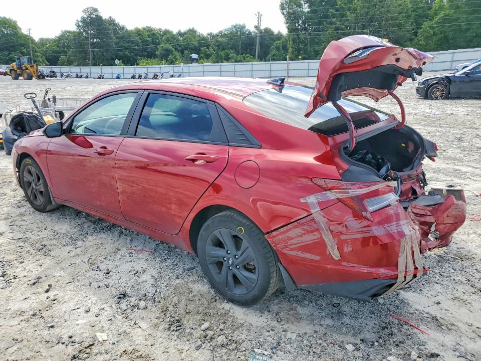 2023 Hyundai Elantra VIN KMHLM4AG1PU591121 COPART salvage auction — REAR END, Ga - Cert Of Title-Salvage, sold $325 on 2026-08-03 (photo 2)