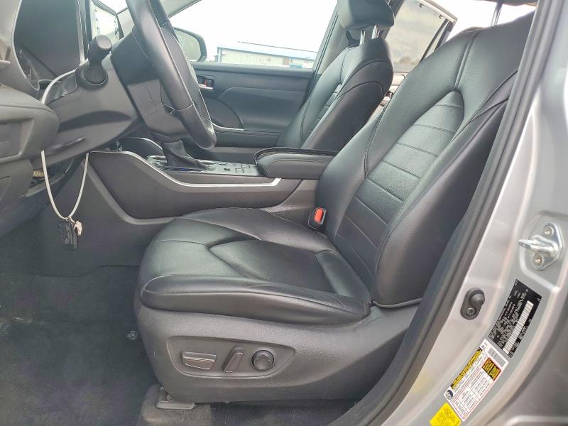 2021 Toyota Highlander VIN 5TDGZRBH8MS539433 COPART salvage auction — REAR END, Pa - Certificate Of Salvage, sold $13,100 on 2026-07-10 (photo 7)