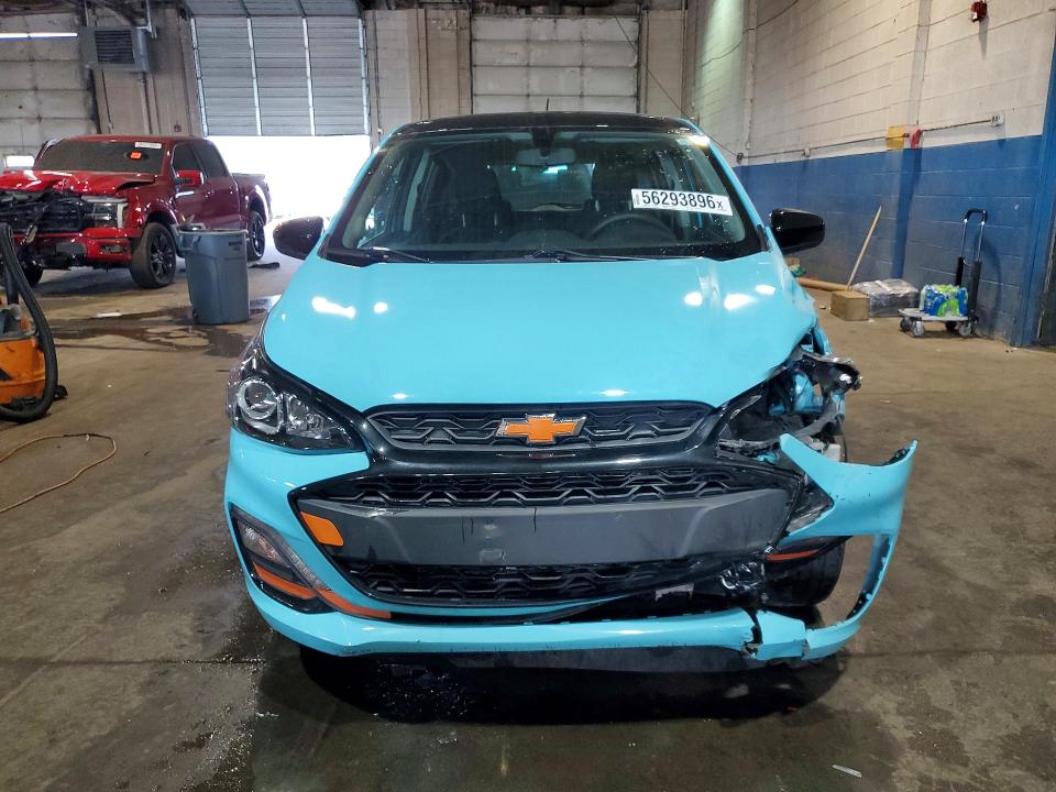 2022 Chevrolet VIN KL8CD6SA9NC018411 COPART salvage auction — FRONT END, Oh - Cert Of Title-Salvage, sold $1,250 on 2026-07-31 (photo 5)