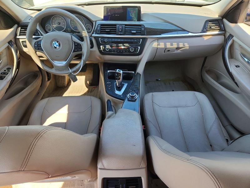 2012 BMW 3er VIN WBA3C1C51CF433732 COPART salvage auction — FRONT END, Ca - Salvage Certificate, sold $800 on 2026-07-14 (photo 8)