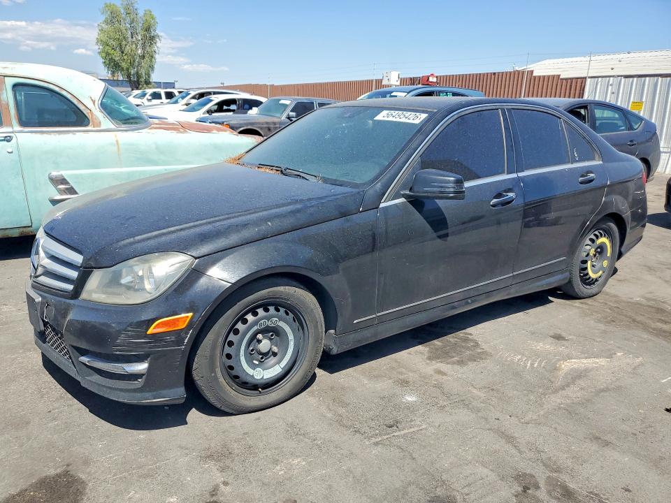 2013 Mercedes-benz C-klasse VIN WDDGF4HB0DR241378 COPART salvage auction — MECHANICAL, Nv - Lien Papers, Clean Title, sold $525 on 2026-07-29 (photo 1)