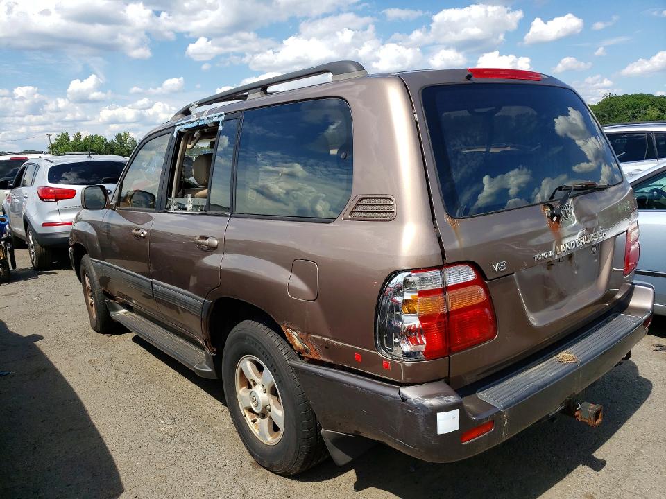 2000 Toyota Land cruiser VIN JT3HT05J9Y0097047 COPART salvage auction — SIDE, Ct - Certificate Of Title, sold $975 on 2026-07-07 (photo 2)