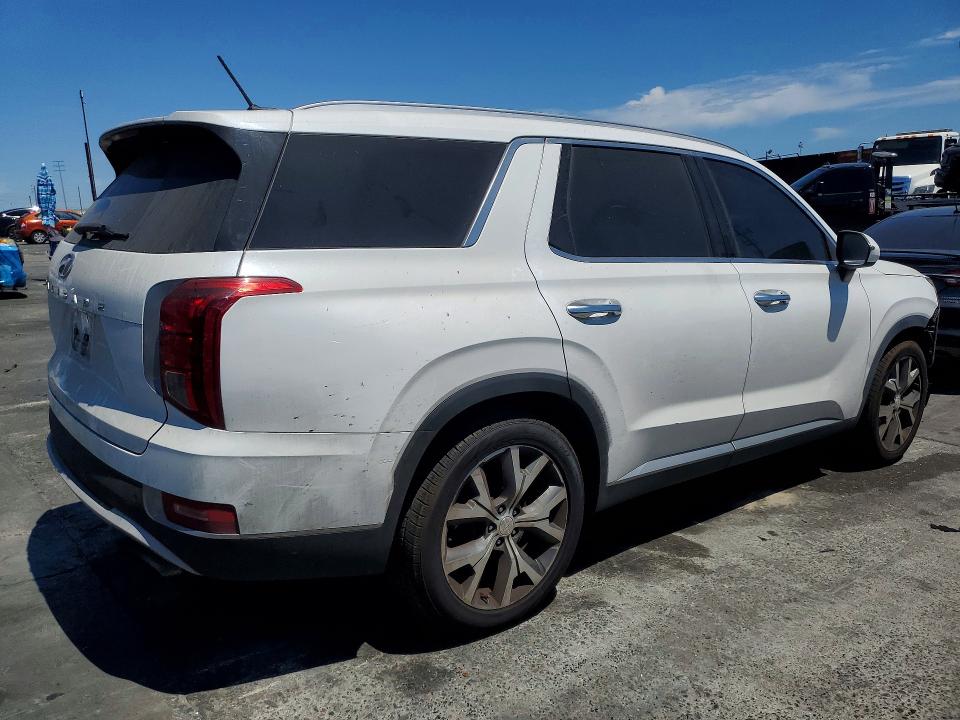 2020 Hyundai VIN KM8R34HE8LU083661 COPART salvage auction — FRONT END, Ca - Salvage Certificate, sold $4,100 on 2026-07-17 (photo 3)