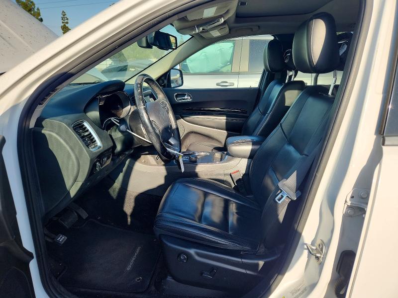 2014 Dodge Durango VIN 1C4RDJDG9EC586843 COPART salvage auction — REAR END, Ca - Salvage Certificate, sold $1,100 on 2026-07-30 (photo 7)