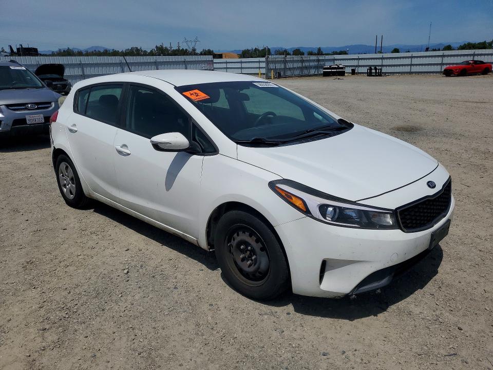 2017 Kia Forte VIN KNAFK5A84H5693947 COPART salvage auction — MECHANICAL, Ca - Salvage Certificate, sold $300 on 2026-07-17 (photo 4)