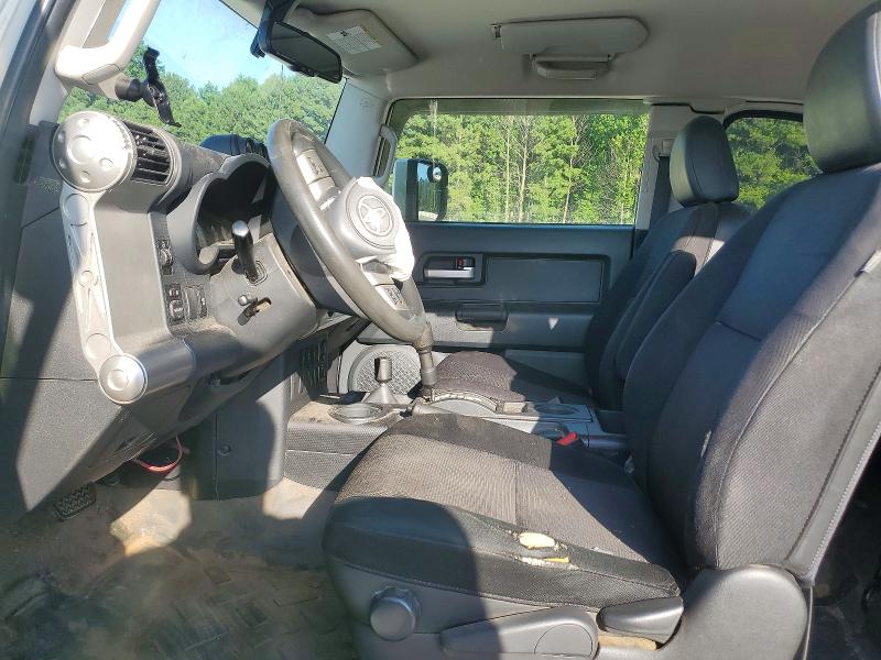 2012 Toyota Fj cruiser VIN JTEBU4BF5CK137591 COPART salvage auction — FRONT END, GA - CERT OF TITLE-SALVAGE, sold $2,050 on 2026-07-29 (photo 7)