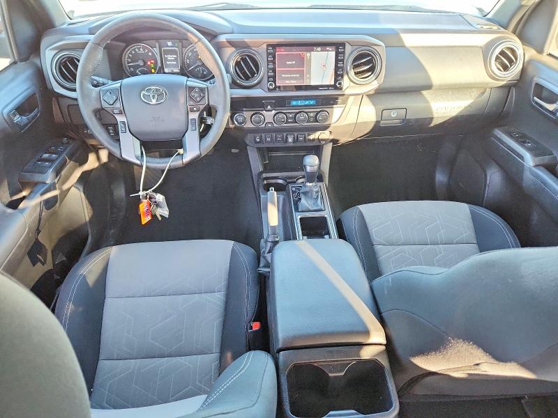 2023 Toyota Tacoma VIN 3TMCZ5AN6PM575852 COPART salvage auction — FRONT END, Nm - Cert Of Title-Salvage, sold $12,200 on 2026-07-30 (photo 8)