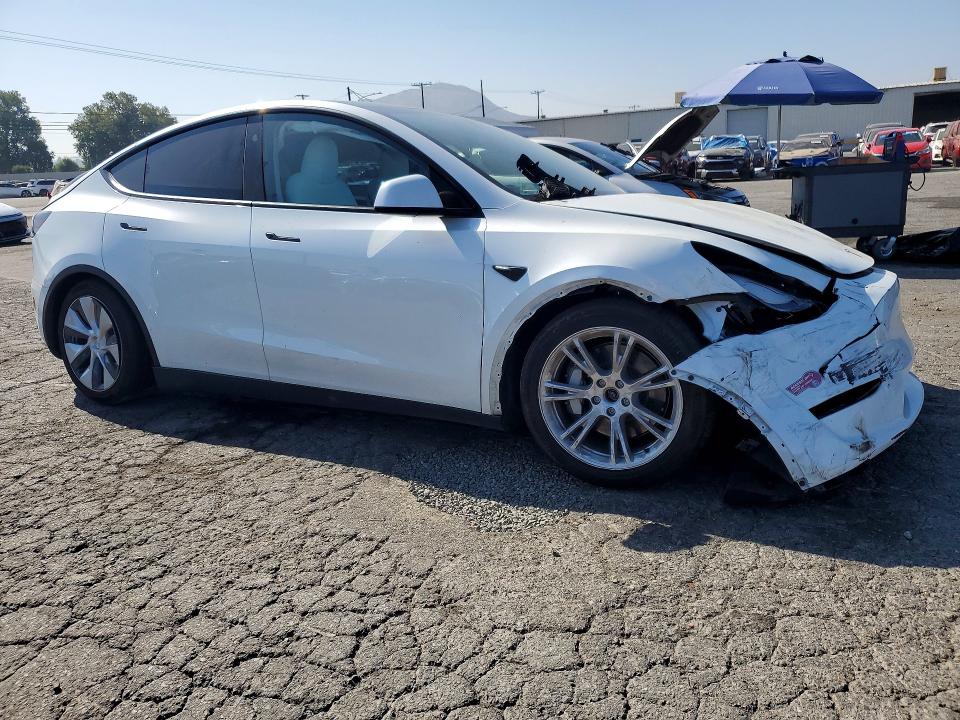 2024 Tesla VIN 7SAYGAEE4RF048305 COPART salvage auction — FRONT END, Ca - Salvage Certificate, sold $6,900 on 2026-07-06 (photo 4)