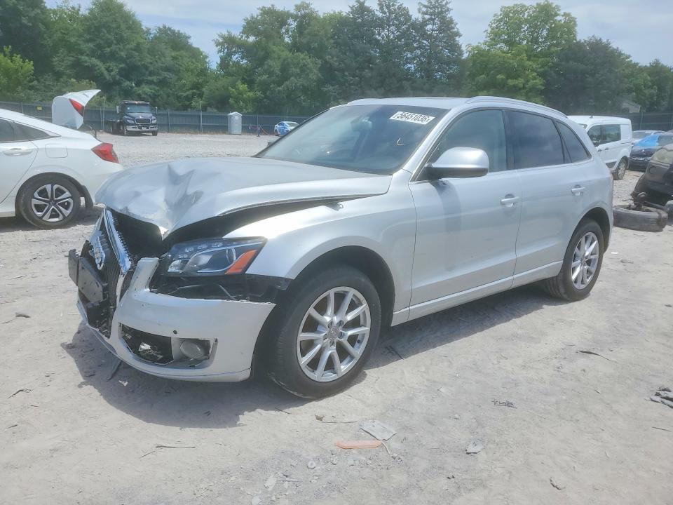 2010 Audi Q5 VIN WA1LKAFP5AA031073 COPART salvage auction — FRONT END, Tn - Salvage Certificate, sold $800 on 2026-07-08 (photo 1)