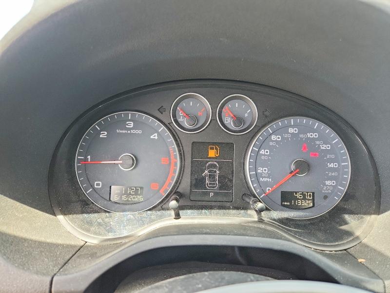 2011 Audi A3 VIN WAUKJAFM2BA059115 COPART salvage auction — REAR END, CO - PUBLIC - SALVAGE TITLE, sold $1,100 on 2026-07-09 (photo 9)
