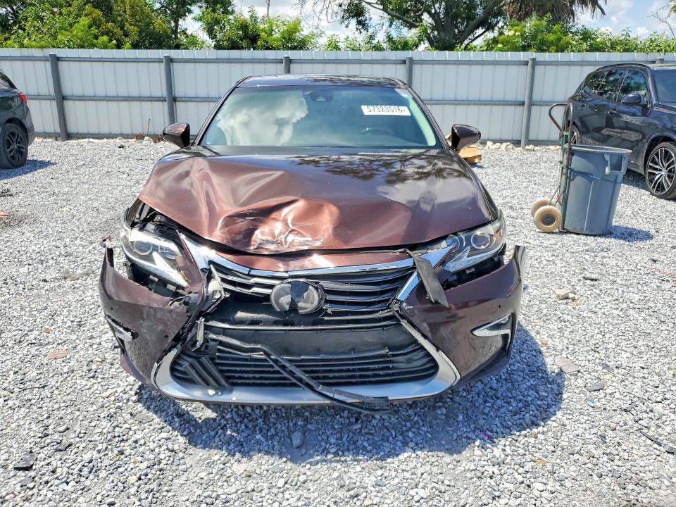 2017 Lexus ES VIN 58ABK1GG1HU048756 COPART salvage auction — FRONT END, Fl - Cert Of Title Slvg Rebuildable, sold $975 on 2026-07-31 (photo 5)