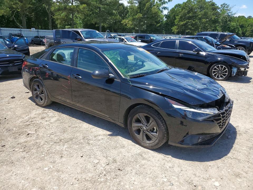 2021 Hyundai VIN KMHLS4AG0MU199684 COPART salvage auction — FRONT END, Va - Cert Of Title - Salvage, sold $125 on 2026-07-21 (photo 4)