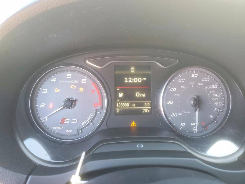 2016 Audi S3 VIN WAUB1GFF1G1029499 COPART salvage auction — MECHANICAL, Tn - Certificate Of Title (P), sold $6,400 on 2026-07-07 (photo 9)