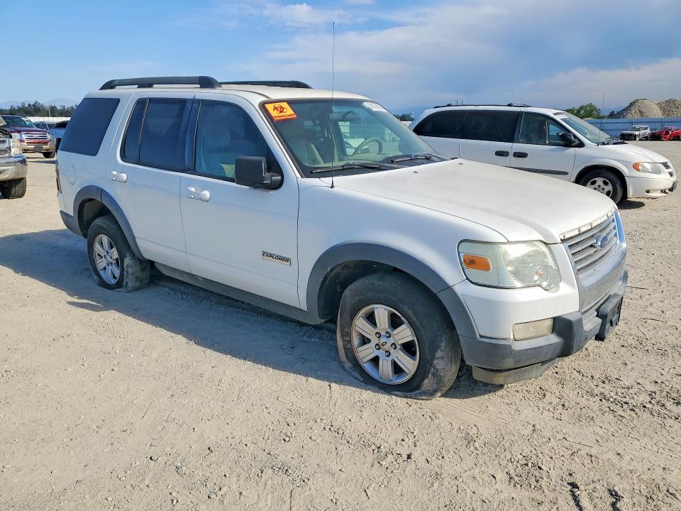 2007 Ford Explorer VIN 1FMEU63E97UB79058 COPART salvage auction — MECHANICAL, Ca - Dis/Dlr/Exp Only Junk Receipt, sold $60 on 2026-07-10 (photo 4)