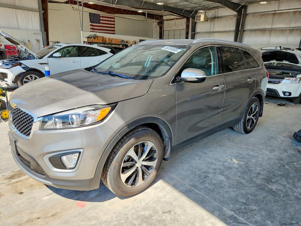 2017 Kia Sorento VIN 5XYPH4A57HG260958 COPART salvage auction — FRONT END, Ne - Cert Of Title-Salvage, sold $2,700 on 2026-07-14 (photo 1)