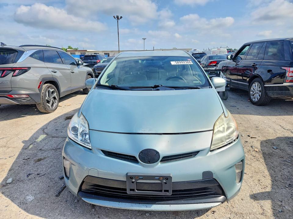 2013 Toyota Prius VIN JTDKN3DU6D5617775 COPART salvage auction — MINOR DENT/SCRATCHES, IN - CERT OF TITLE - REBUILT VEHICL, sold $1,000 on 2026-07-02 (photo 5)