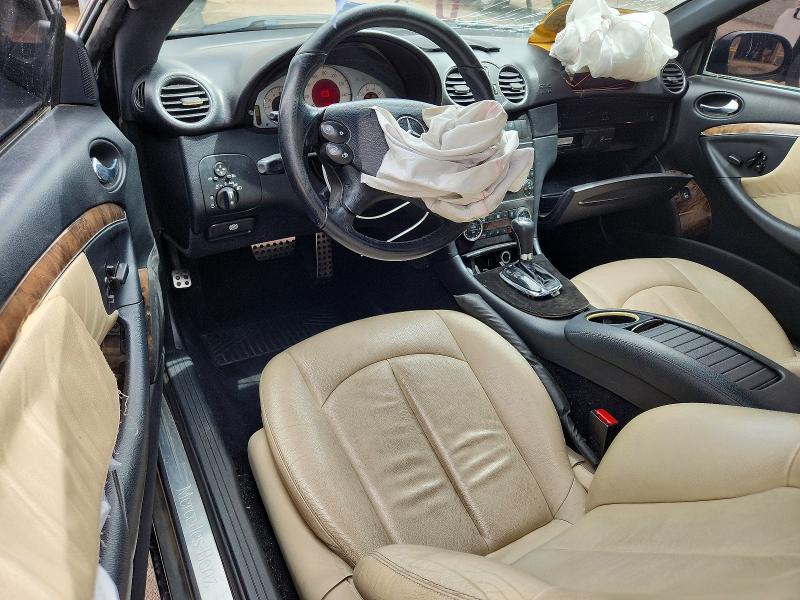 2007 Mercedes-benz Clk-klasse VIN WDBTJ72H37F217800 COPART salvage auction — FRONT END, Nm - Cert Of Title-Salvage, sold $250 on 2026-07-13 (photo 8)