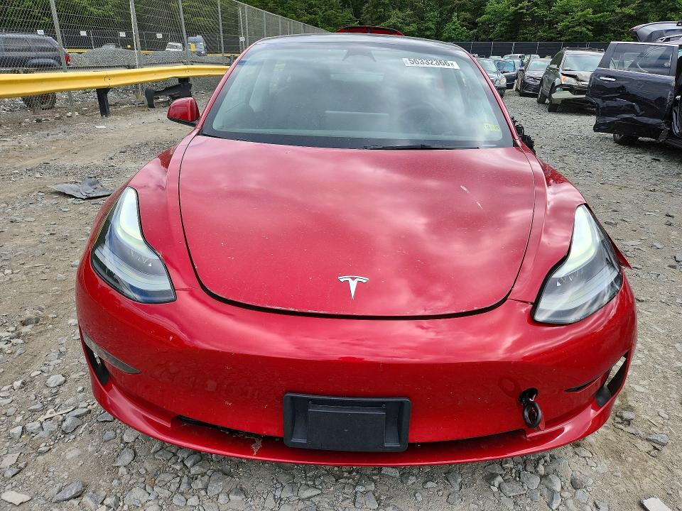 2023 Tesla VIN 5YJ3E1EC8PF672357 COPART salvage auction — FRONT END, Md - Cert Of Salvage > 75% Damage, sold $9,300 on 2026-07-10 (photo 5)