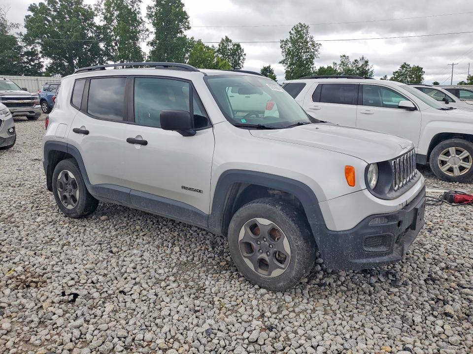 2017 Jeep VIN ZACCJBAH0HPF26399 COPART salvage auction — MECHANICAL, Mi - Dealer Only Clean Title, sold $1,500 on 2026-07-09 (photo 4)
