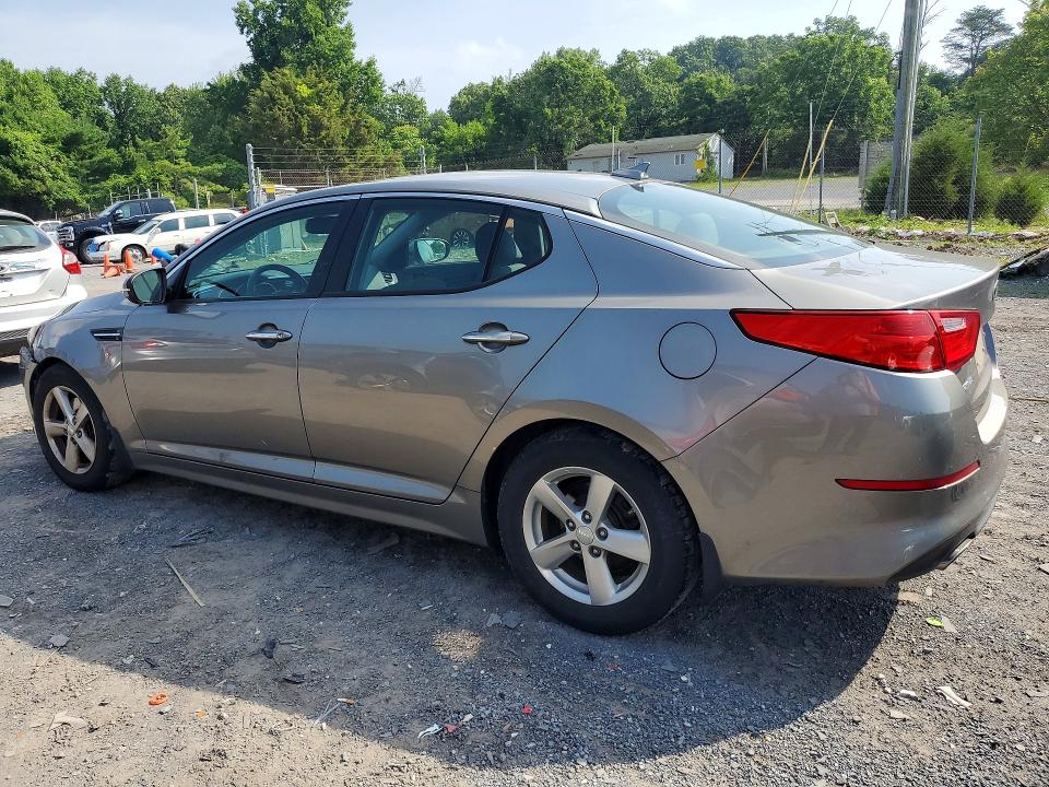 2015 Kia Optima VIN 5XXGM4A78FG515969 COPART salvage auction — FRONT END, Pa - Cert Of Title, sold $850 on 2026-07-23 (photo 2)